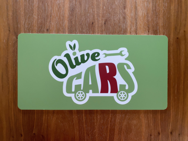 OliveCARS様 撮影用ナンバープレートカバー